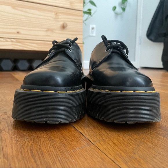 Dr Martins 1461 Quad Platform Oxfords EU38 / US7 Black - Picture 3 of 7